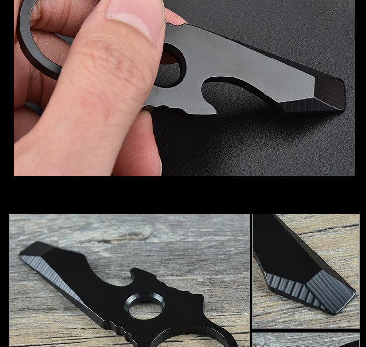 EDC Pocket Multi-Tool featuring Stainless Steel O-Plier and Knuckle Duster