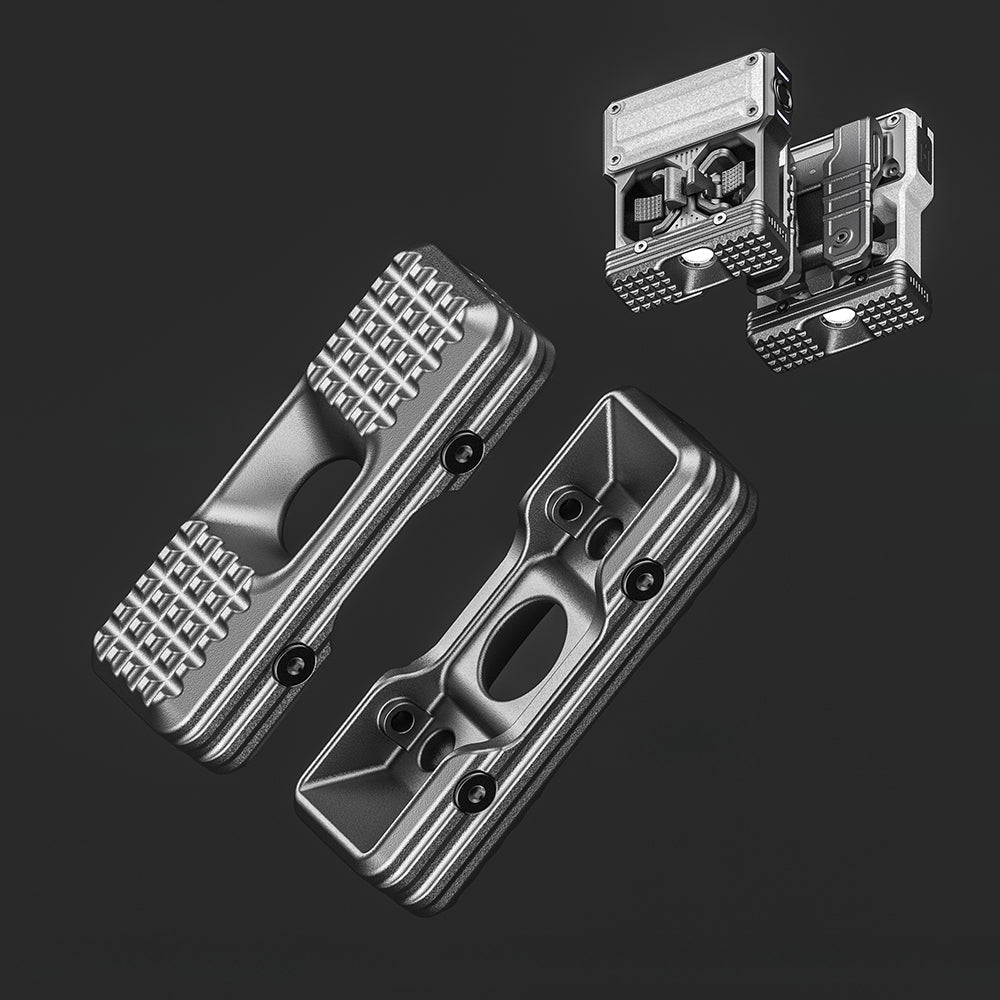 Aluminum Sci-Fi Knuckle Duster Tactical Finger Light Tool