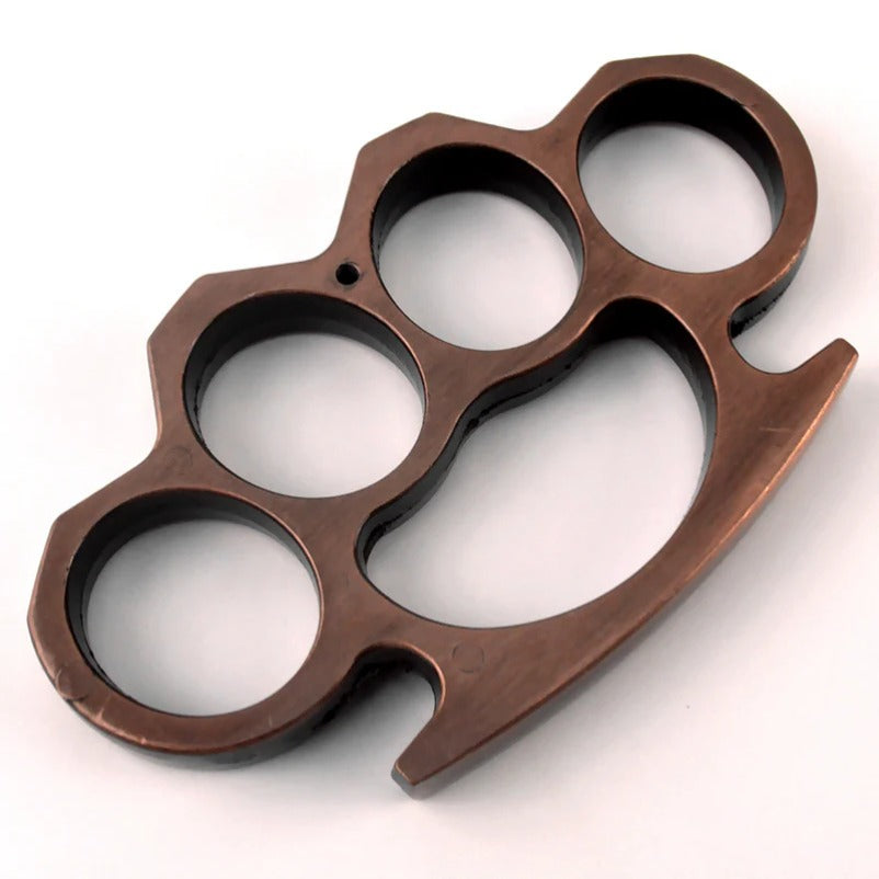 ColorGuard Metal Brass Knuckle Duster and Tiger Fist Buckle for Safety