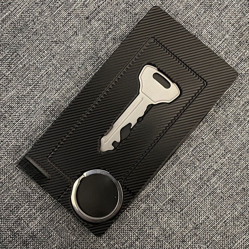 All-in-One Pocket Pro Keychain Tool Featuring Screwdriver Wrench and Opener