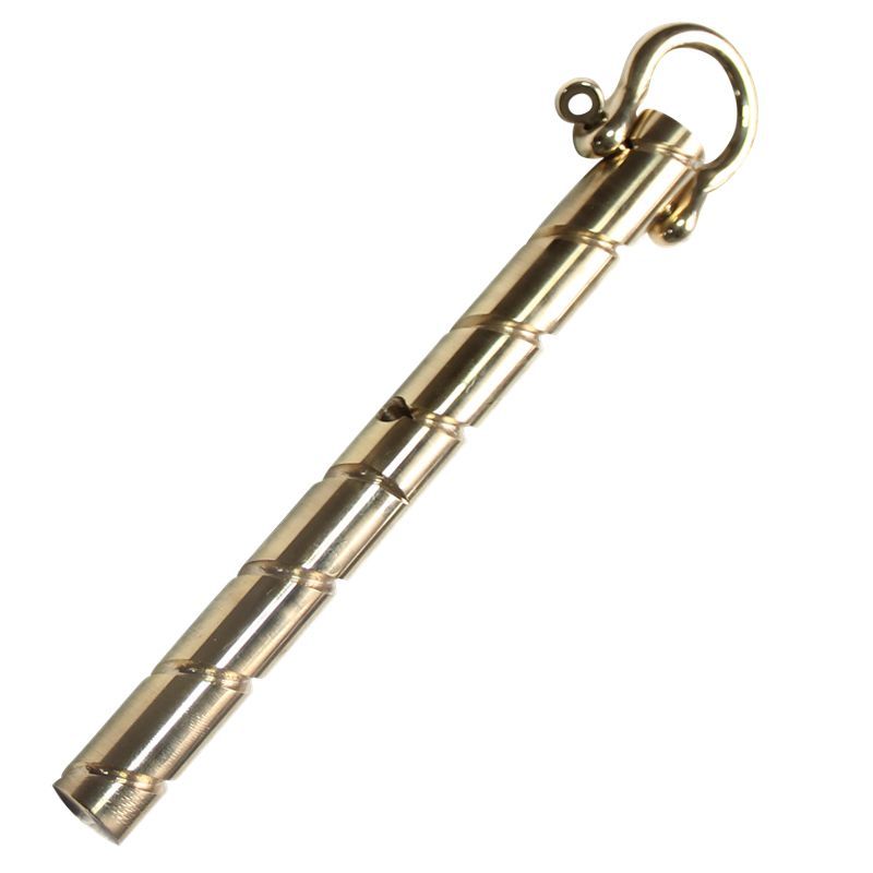 Brass Self-defense Stick with Horseshoe Lock for Practical Everyday Carry