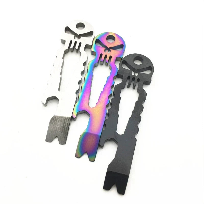 Vengeance Skull Stainless Steel Multi-Tool for EDC Use