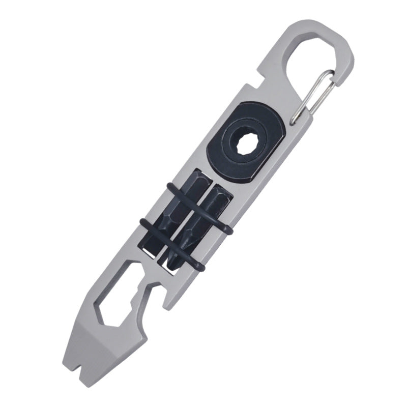 Compact Ratchet Survival Tool with Multi-Function Design