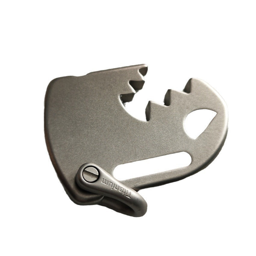 Titan Bottle Opener Keychain Knuckle Duster SharkBite