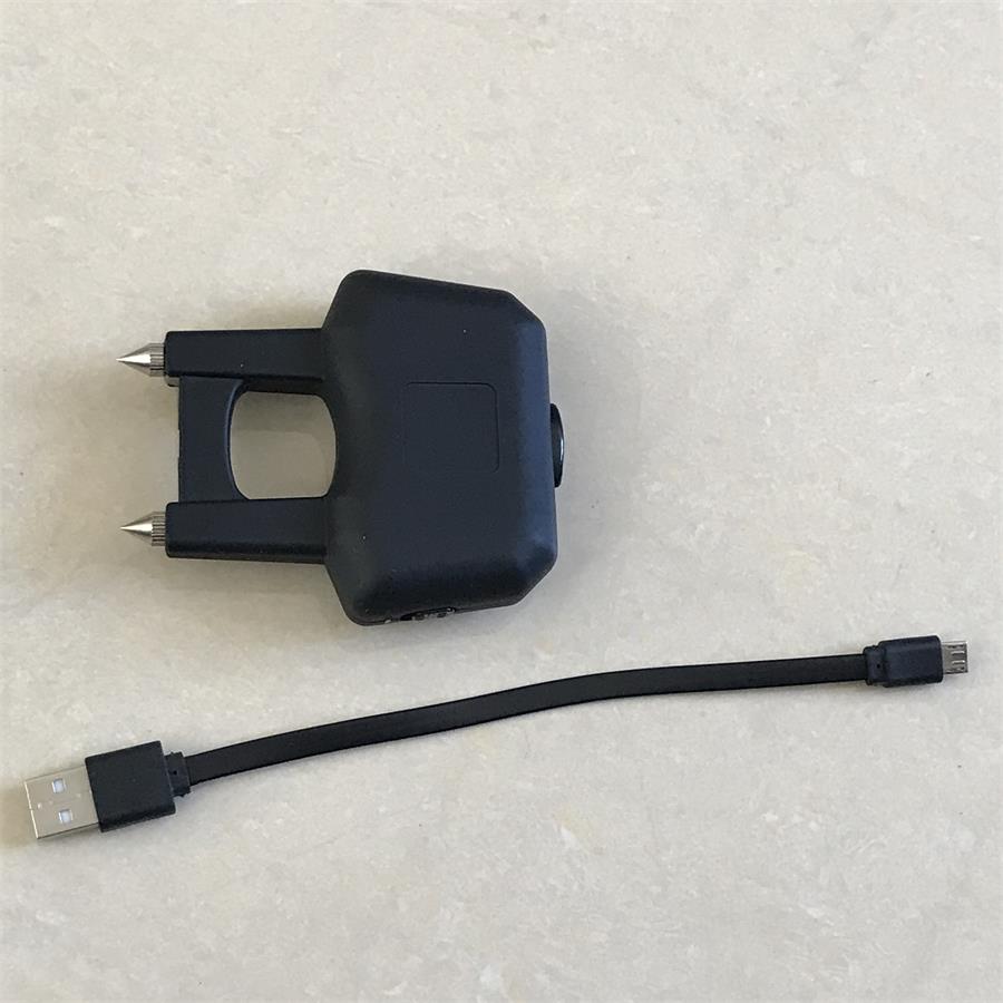 Defense Electric Baton with Knuckle Stun Gun Function