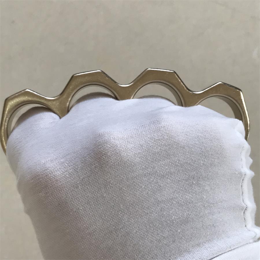GODEDC KING OF GOD Stonewashed Brass Knuckle Duster Classic Edition