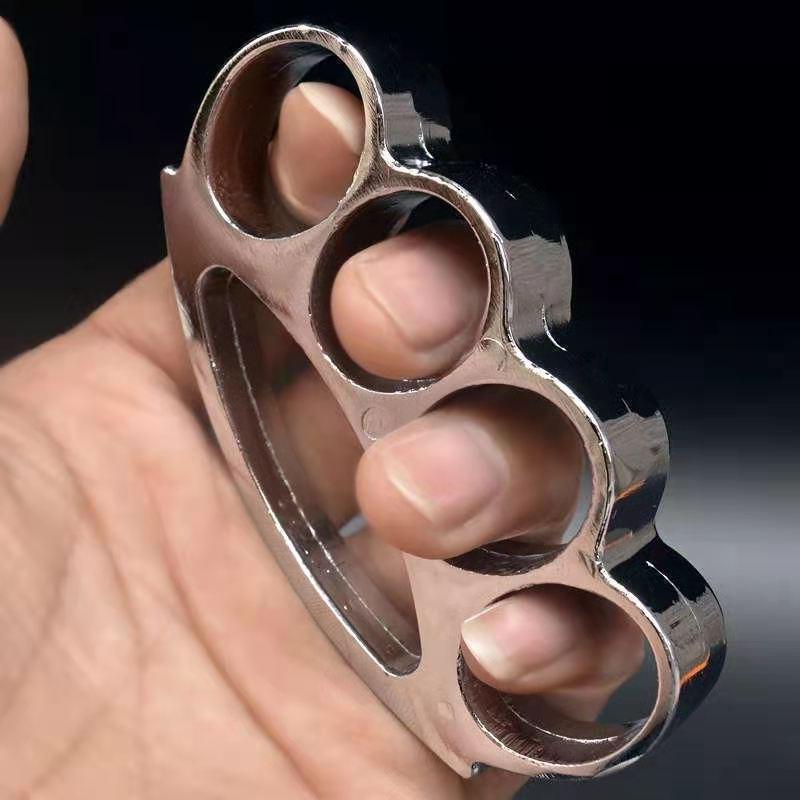 MiniGuard Metal Brass Knuckles Duster and Emergency Window Breaker for Defense