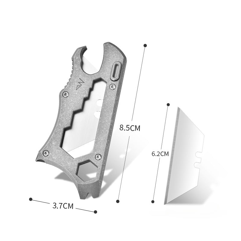 Titan Outdoor Multi-Pro Knife Combining Screwdriver, Wrench and Bottle Opener