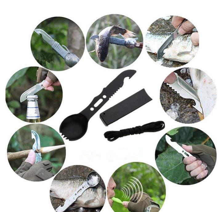 Multifunction Tactical Knife for Everyday Carry and Survival Needs