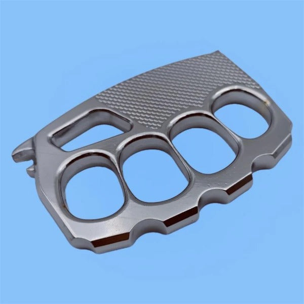 Zinc Alloy Four Finger Defense Knuckle Duster for Personal Safety