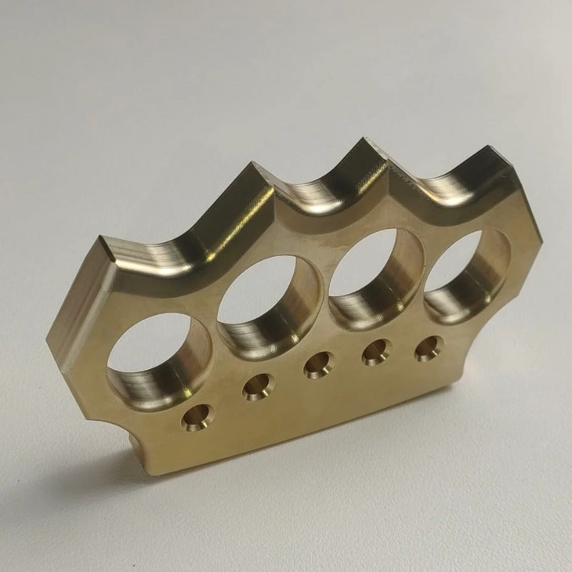 Emergency Self-Defense Brass Knuckle Duster for Personal Security