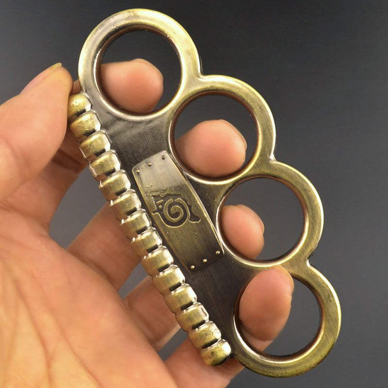 Solid Brass Knuckles Duster Tactical EDC Tool for Protection