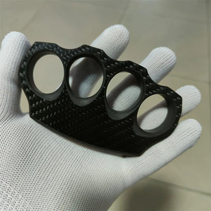 Carbon Fiber Defense Gear Knuckle Duster for Reliable Protection