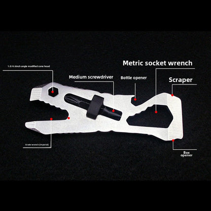 Piranha EDC Multi-Tool for Cycling Repairs and Maintenance