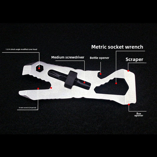 Piranha EDC Multi-Tool for Cycling Repairs and Maintenance
