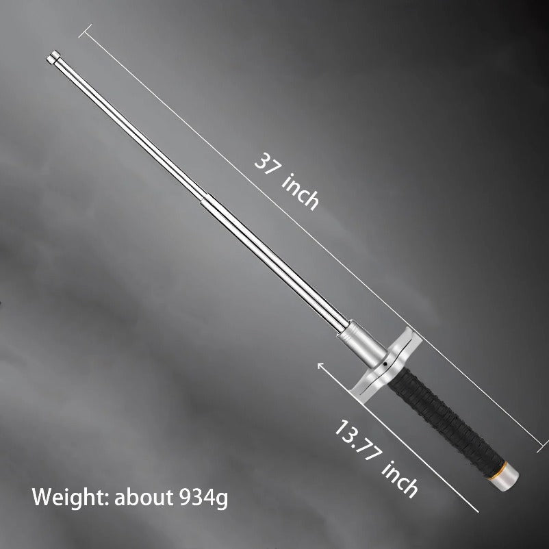 Telescoping Alloy Guard Baton for Tactical Defense