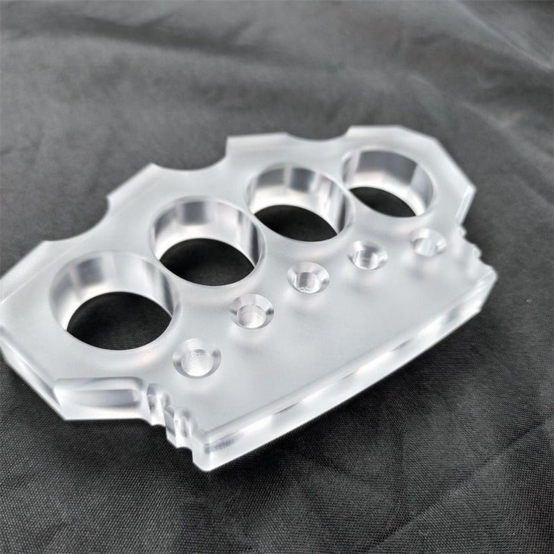 Non-Metallic Self-Defense Tool Thickened Knuckle Duster for EDC
