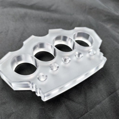 Non-Metallic Self-Defense Tool Thickened Knuckle Duster for EDC