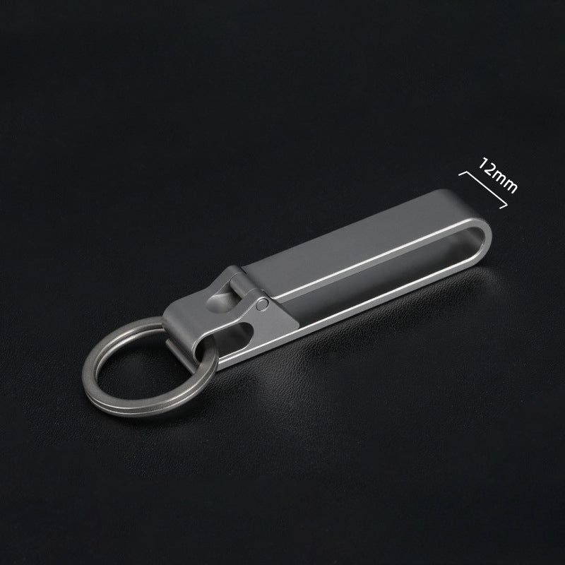 Titanium Waist Clip Sports Keychain Lightweight Men’s Belt Holder
