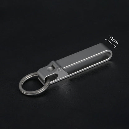 Titanium Waist Clip Sports Keychain Lightweight Men’s Belt Holder