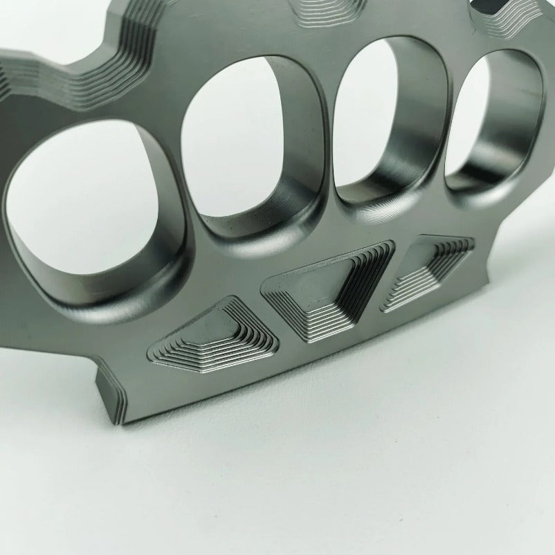 Self-Defense EDC Gear Solid Integrated Steel Knuckle Duster