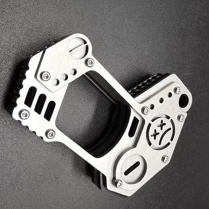Precision Steel Knuckle Duster Window Breaker Survival EDC Tool