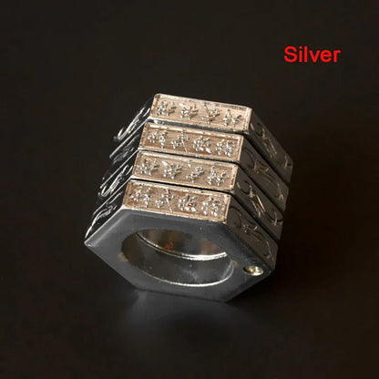 Collapsible Steel Ring for Knuckle Protection