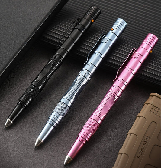 Multi-Function Tactical Pen for Outdoor Survival and Protection