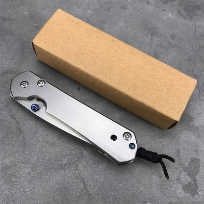 Outdoor Survival Folding Knife Ideal for Camping and Self-defense