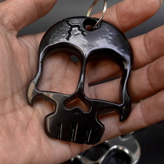 Weighted Two Finger Defender Knuckle Duster for Protection