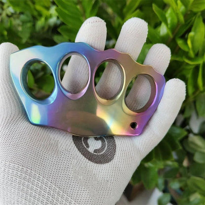 Tough Titanium Alloy Knuckle Duster Self-Defense Tool for EDC