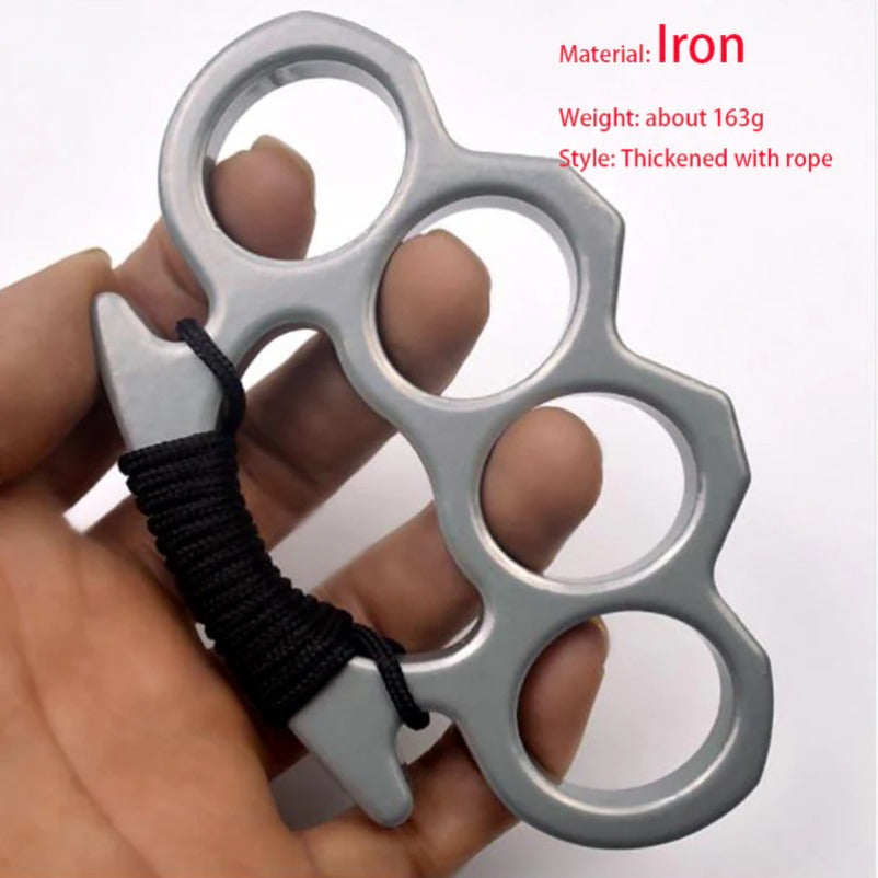 IronGuard Self-Defense Gear Featuring Iron Knuckle Duster and Window Breaker