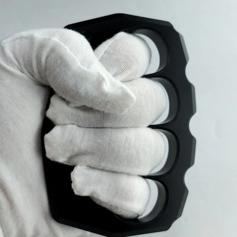 Solid Aluminum Knuckle Duster with Enlarged Finger Openings