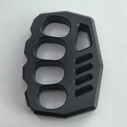 Solid Aluminum Knuckle Duster with Enlarged Finger Openings