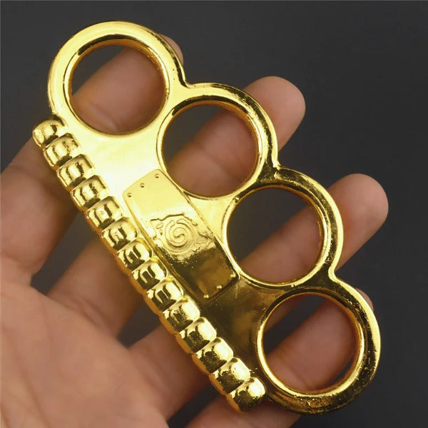 Solid Brass Knuckles Duster Tactical EDC Tool for Protection
