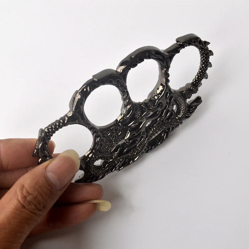 StrikeGuard Knuckle Duster and Martial Arts Ring for Enhanced Defense