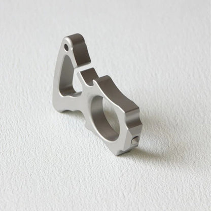 304 Steel Quick-Hang Knuckle Duster for Personal Protection