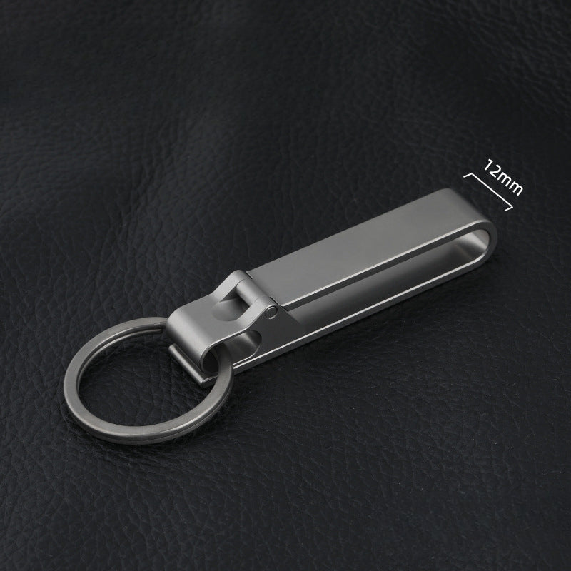 Titanium Waist Clip Sports Keychain Lightweight Men’s Belt Holder