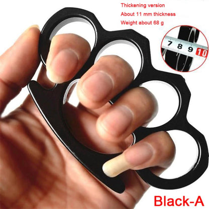Heavy Duty Brass Knuckle Duster Four Finger Protection Tool