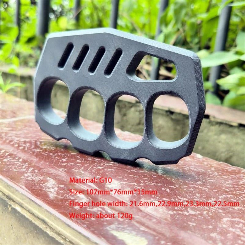 Multifunctional G10 Knuckle Duster Personal Defense Tool for EDC
