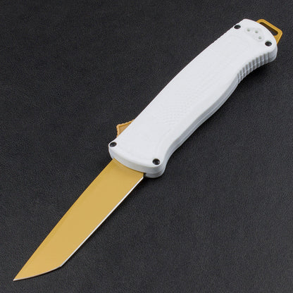 Carbon Fiber Nylon Tactical Knife for Pocket Carry Outdoor Hunting Adventures