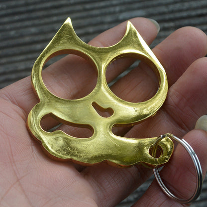 Sturdy Brass Knuckle Duster Double Finger Grip