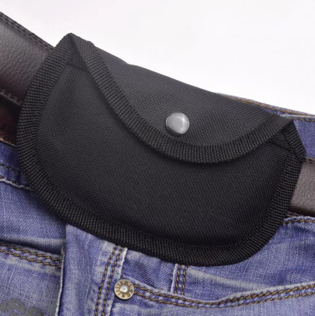 Versatile Nylon Pouch for Brass Knuckle Defense Tools