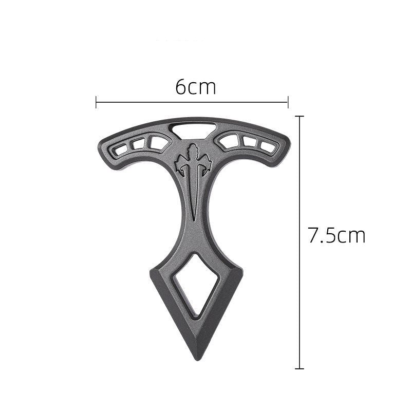 Protective Knuckle Duster for Outdoor Self-defense and Emergency Window Breaking