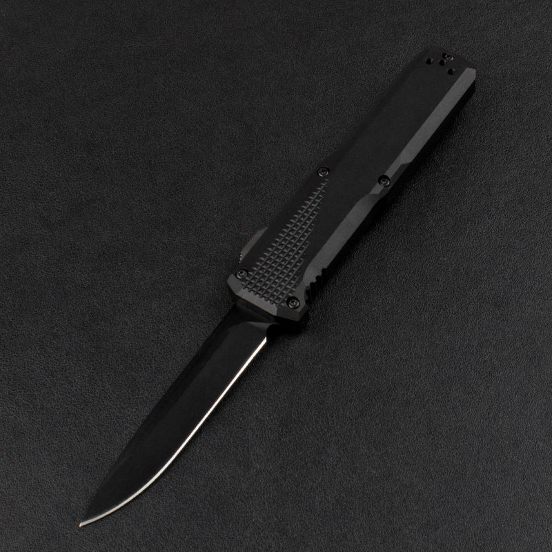 Tactical Pocket Knife with Aluminum Handle for Hunting and Self Defense Purposes