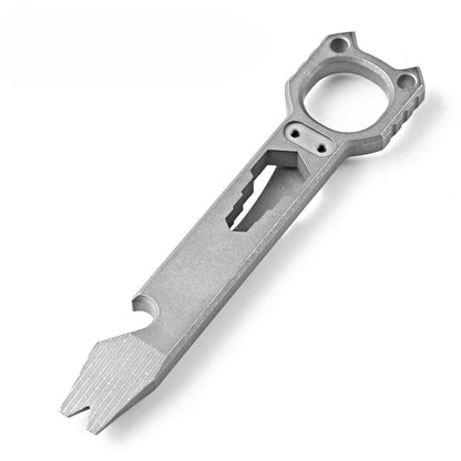 TC4 Knuckle Duster Titanium MultiTool Survival Stick