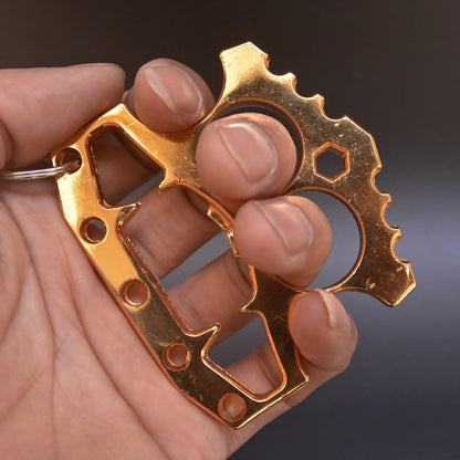 FistOpener Knuckle Duster with Built-In Beer Bottle Opener