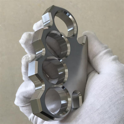 Self-Defense Stainless Steel Tool Featuring Knuckle Duster