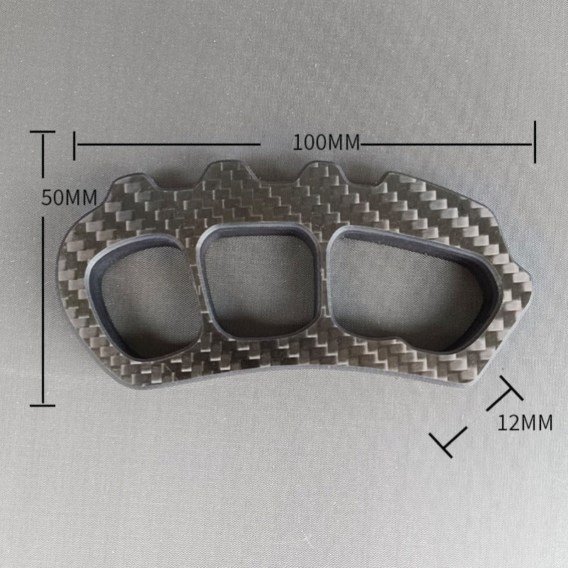 Carbon Fiber Knuckle Duster Security Tool in Various Designs