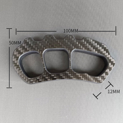 Carbon Fiber Knuckle Duster Security Tool in Various Designs